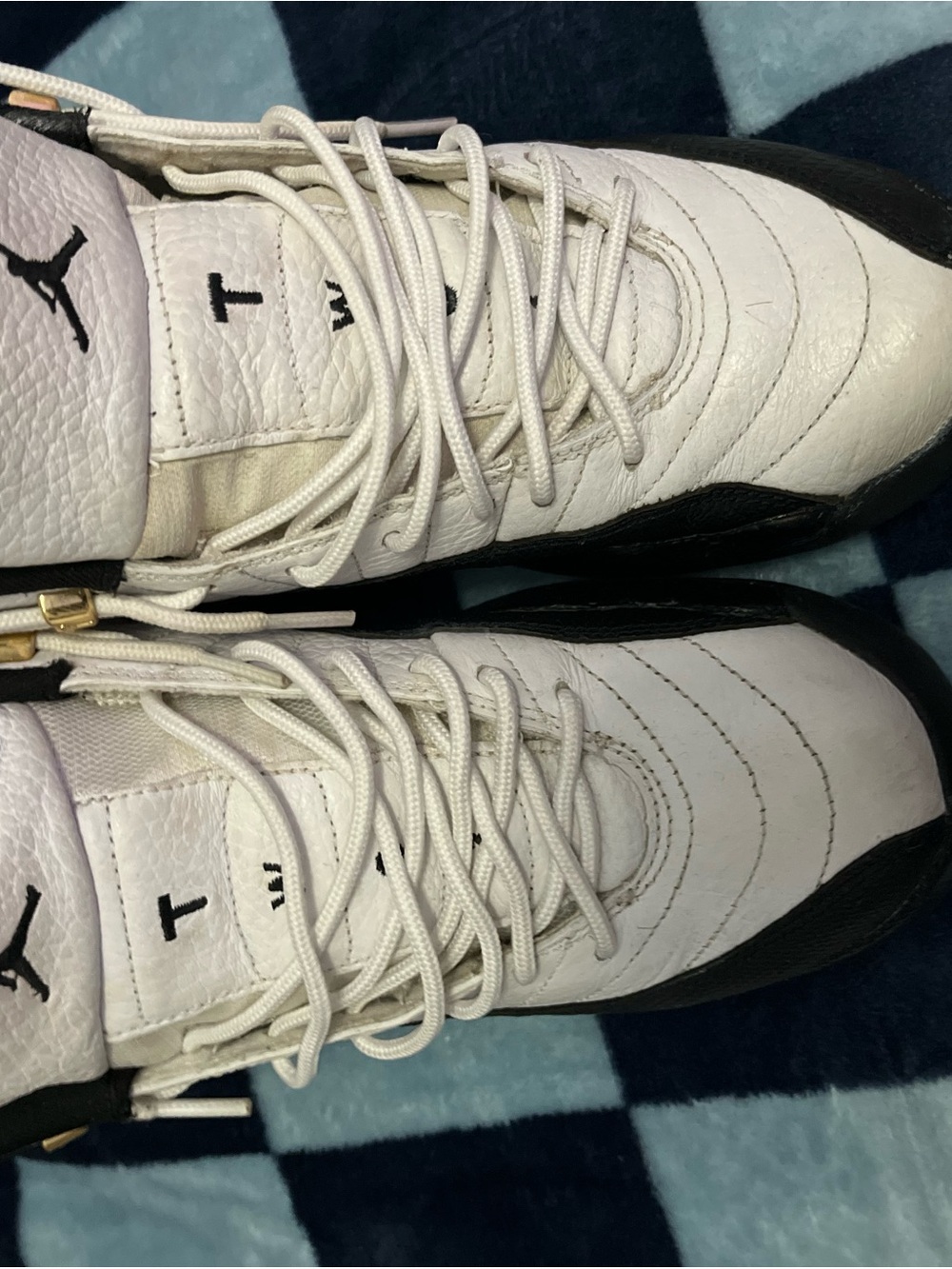 Jordan Retro White and Black Women's Sneakers